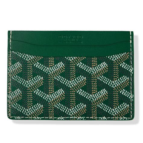 goyard cardholder grün|goyard card holder price 2024.